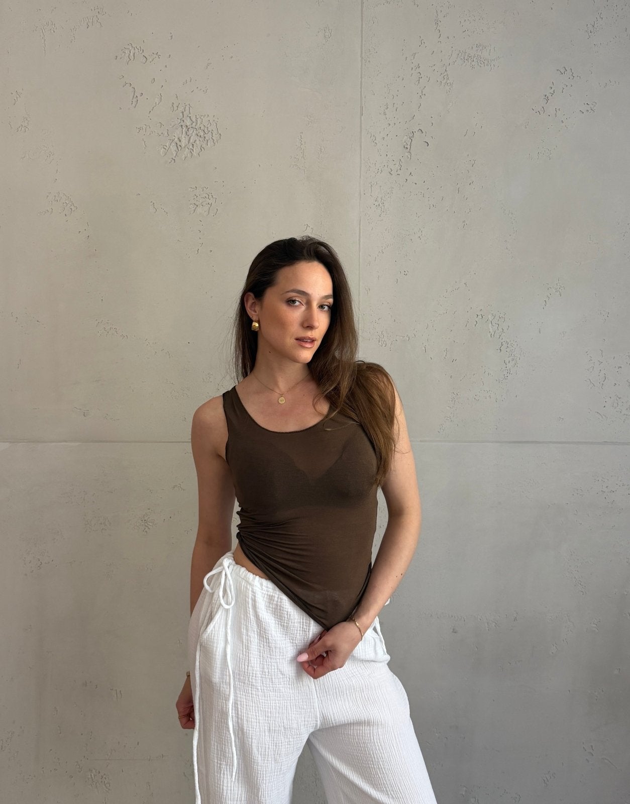 Lyocell Sheer Top – Das ultraweiche Basic für jeden Tag - Switch - Fashion