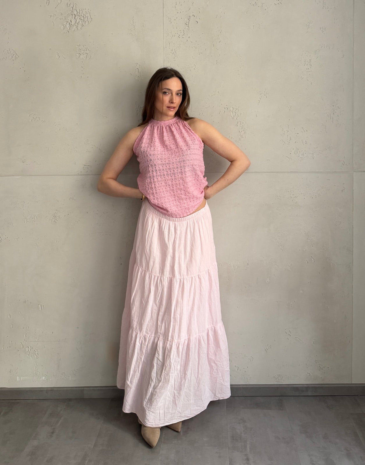 Maxi Rock aus Baumwolle – Sommerliebling mit Stufendesign - Switch - Fashion