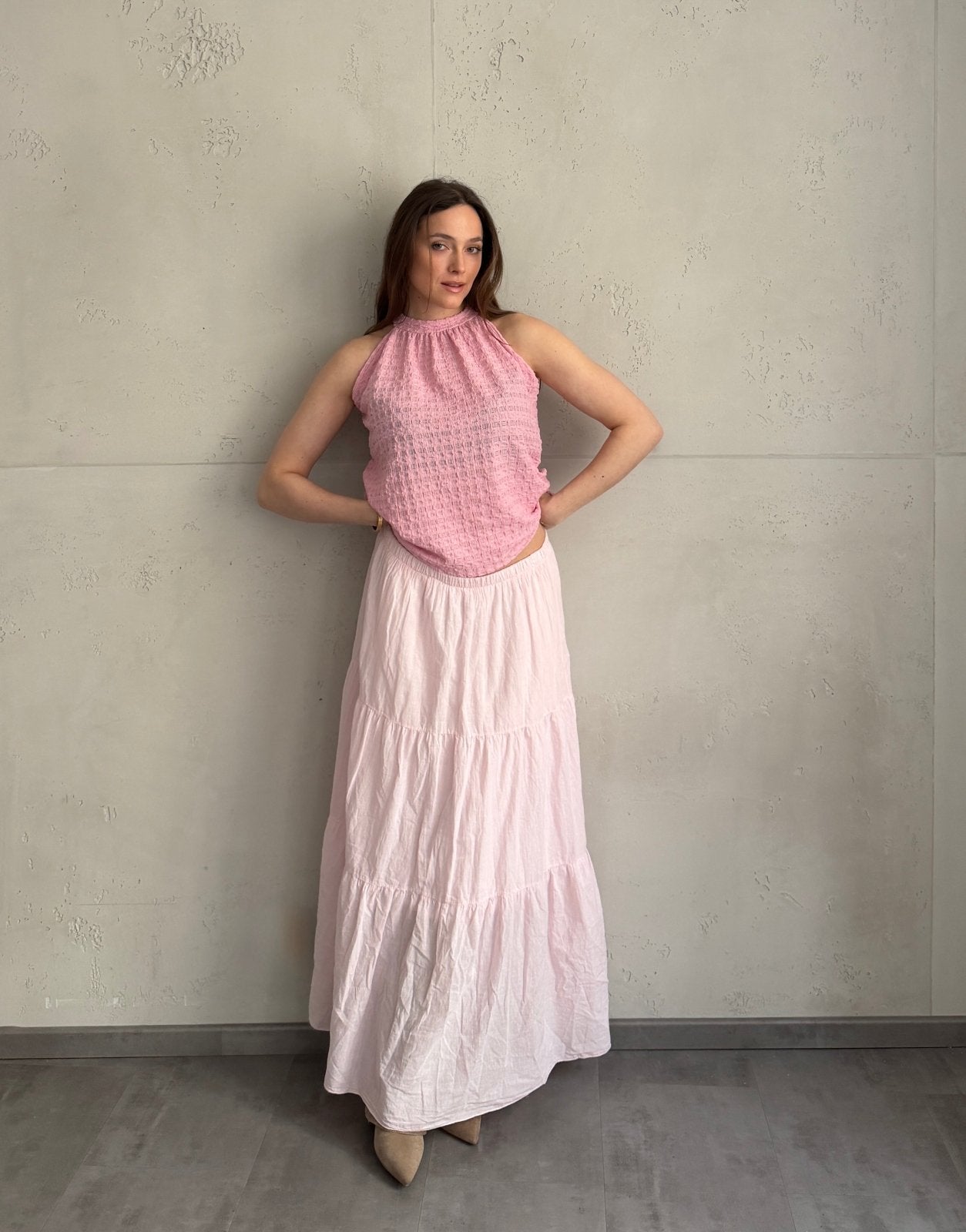 Maxi Rock aus Baumwolle – Sommerliebling mit Stufendesign - Switch - Fashion