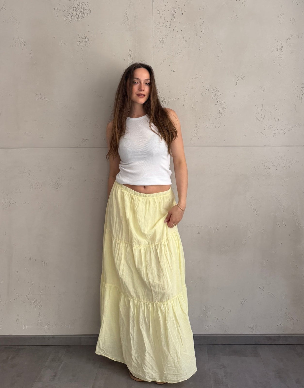 Maxi Rock aus Baumwolle – Sommerliebling mit Stufendesign - Switch - Fashion
