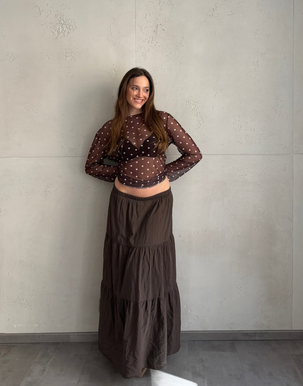 Maxi Rock aus Baumwolle – Sommerliebling mit Stufendesign - Switch - Fashion