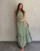 Maxi Rock aus Baumwolle – Sommerliebling mit Stufendesign - Switch-Fashion