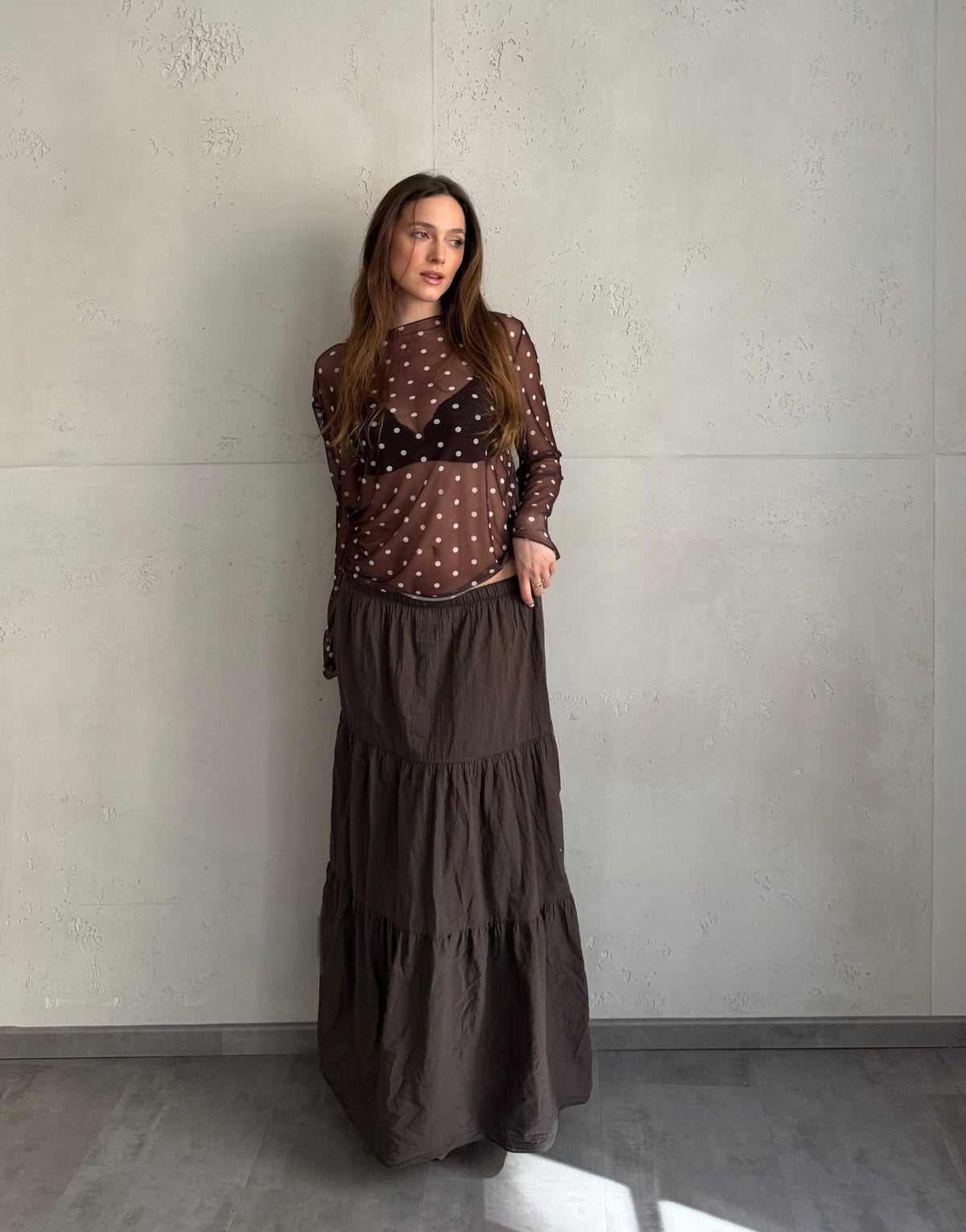 Maxi Rock aus Baumwolle – Sommerliebling mit Stufendesign - Switch - Fashion