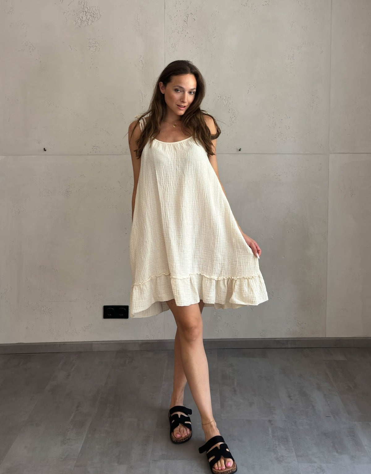 Mini Musselinkleid - Switch - Fashion
