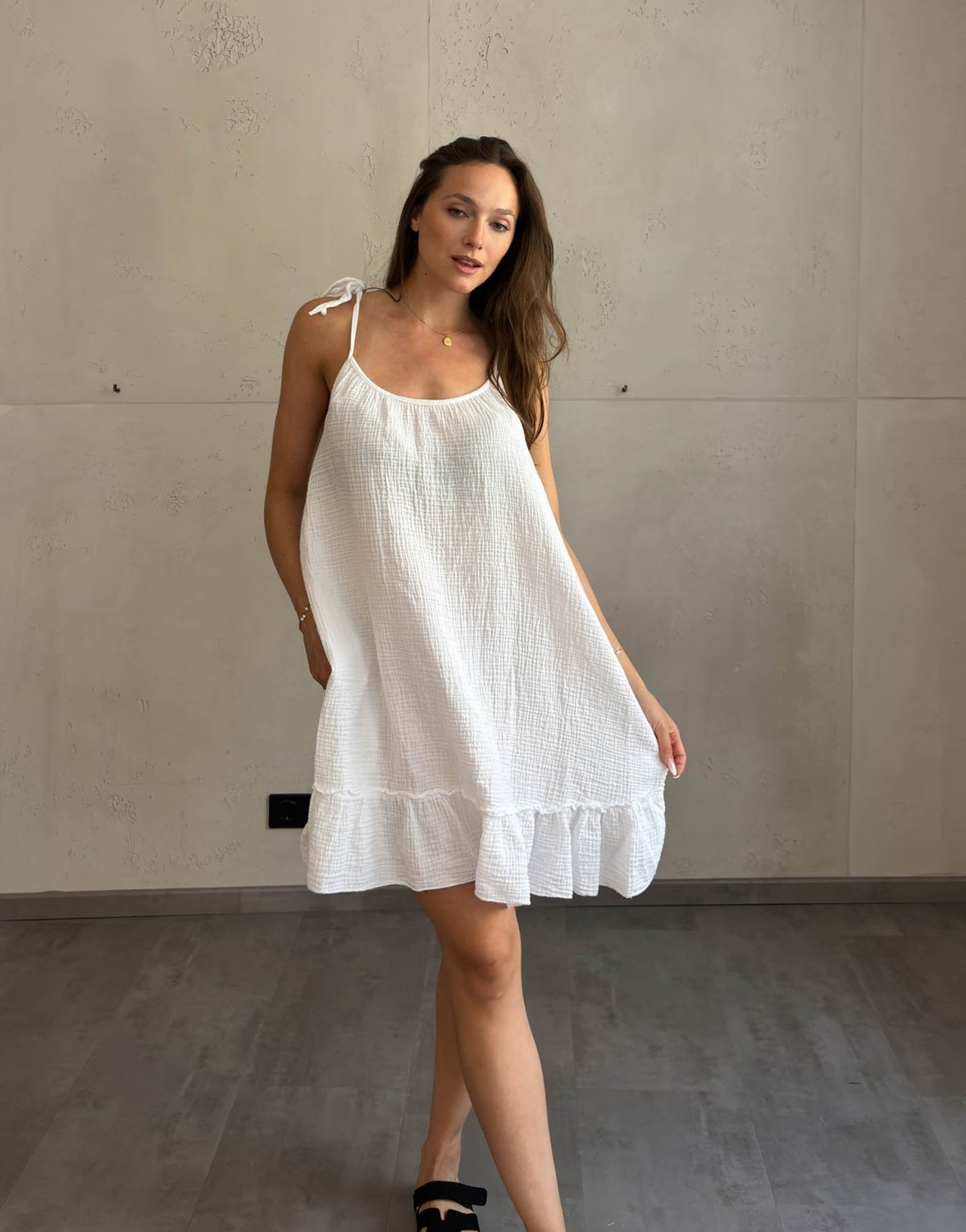 Mini Musselinkleid - Switch - Fashion