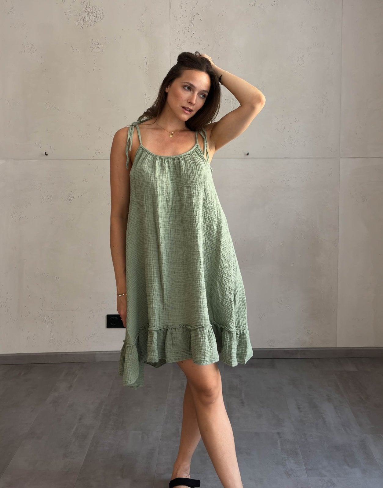 Mini Musselinkleid - Switch - Fashion