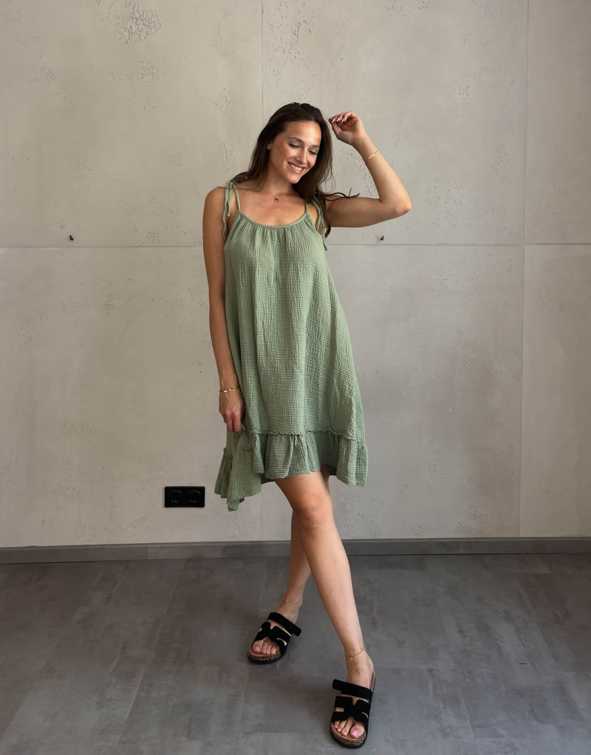 Mini Musselinkleid - Switch - Fashion