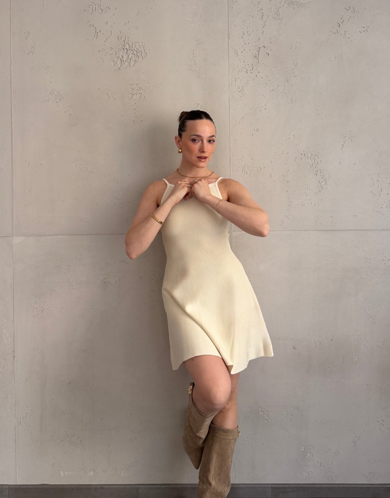 Minikleid im Retro Tennis Look - Switch - Fashion