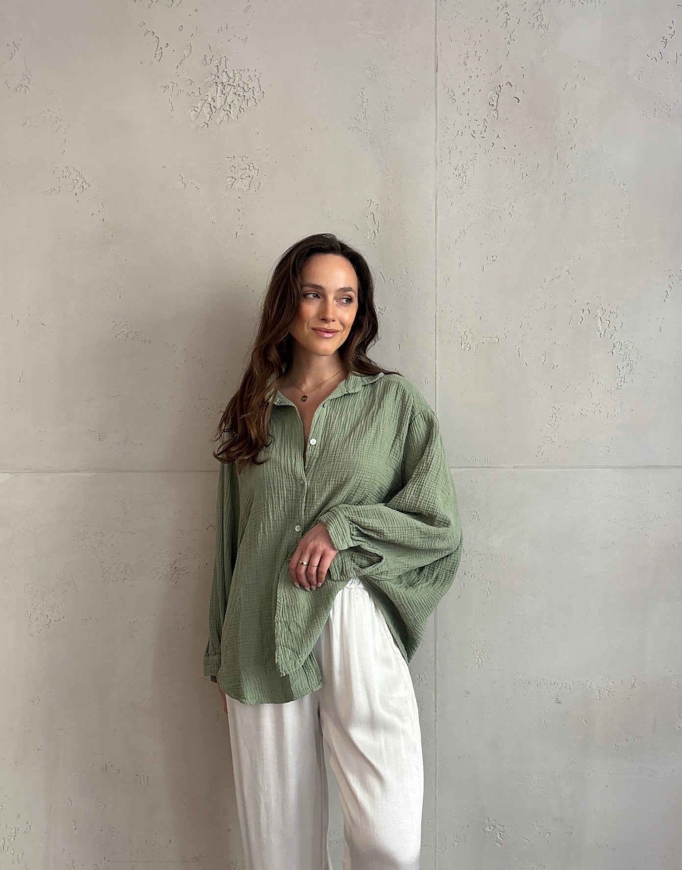 Musselinbluse Kurz - Switch - Fashion