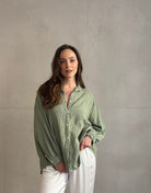 Musselinbluse Kurz - Switch - Fashion