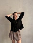 Musselinbluse zum Binden - Switch - Fashion
