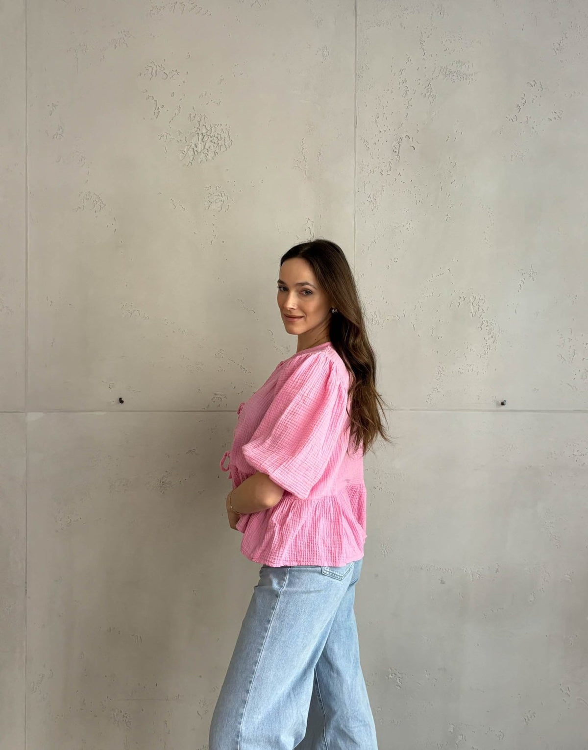 Musselinbluse zum Binden - Switch - Fashion
