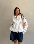 Oversize Baumwollbluse – Unser absoluter Store-Bestseller - Switch-Fashion
