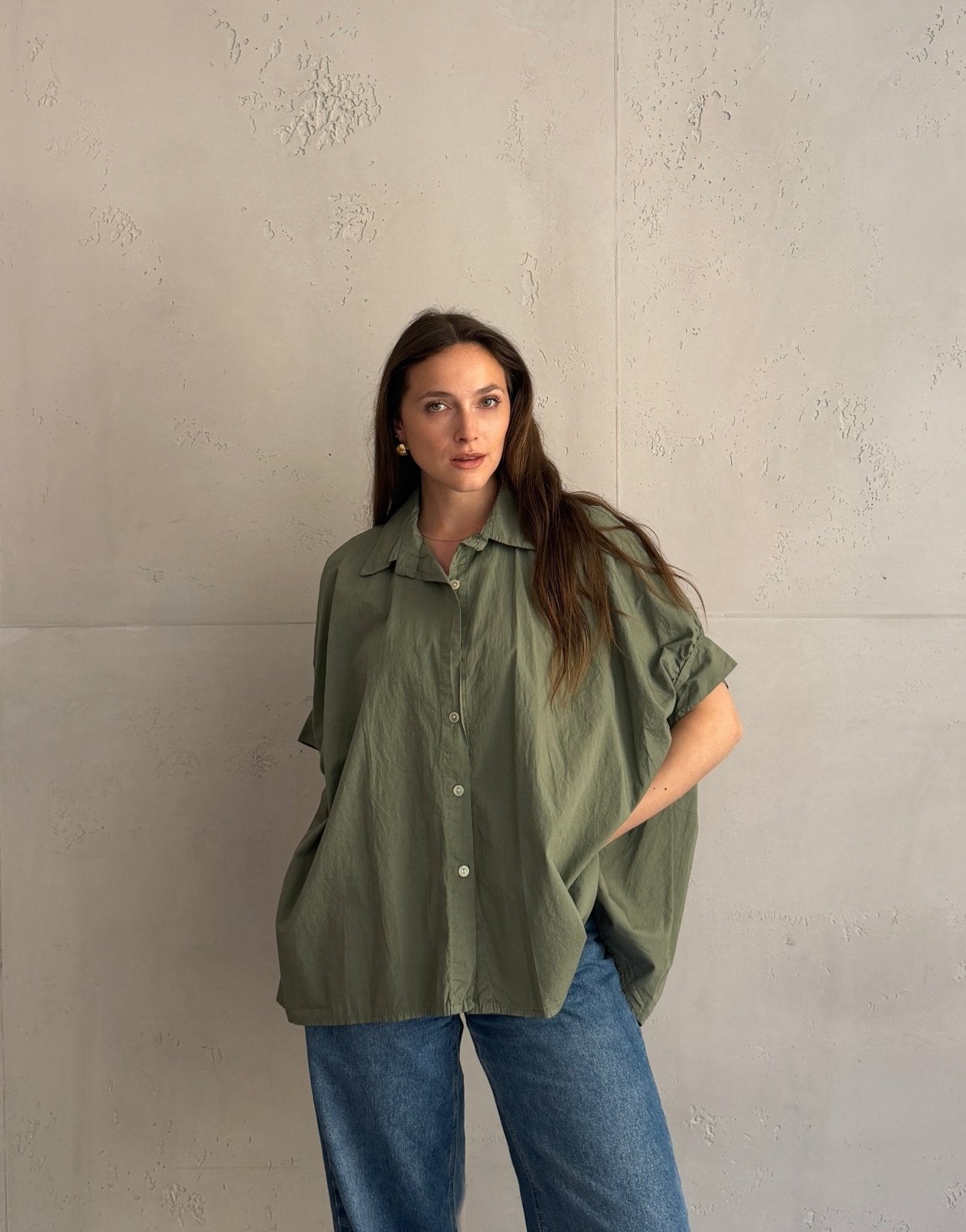 Oversize Baumwollbluse – Unser absoluter Store - Bestseller - Switch - Fashion