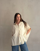 Oversize Baumwollbluse – Unser absoluter Store - Bestseller - Switch - Fashion
