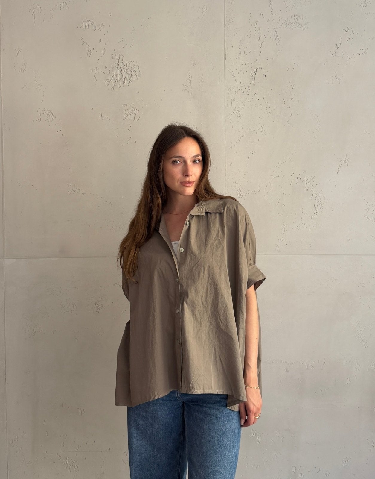 Oversize Baumwollbluse – Unser absoluter Store - Bestseller - Switch - Fashion