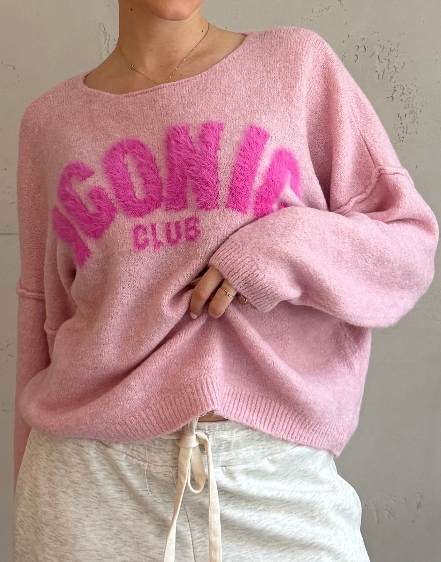 Oversize Pullover "ICONIC" mit Außennaht - Switch - Fashion