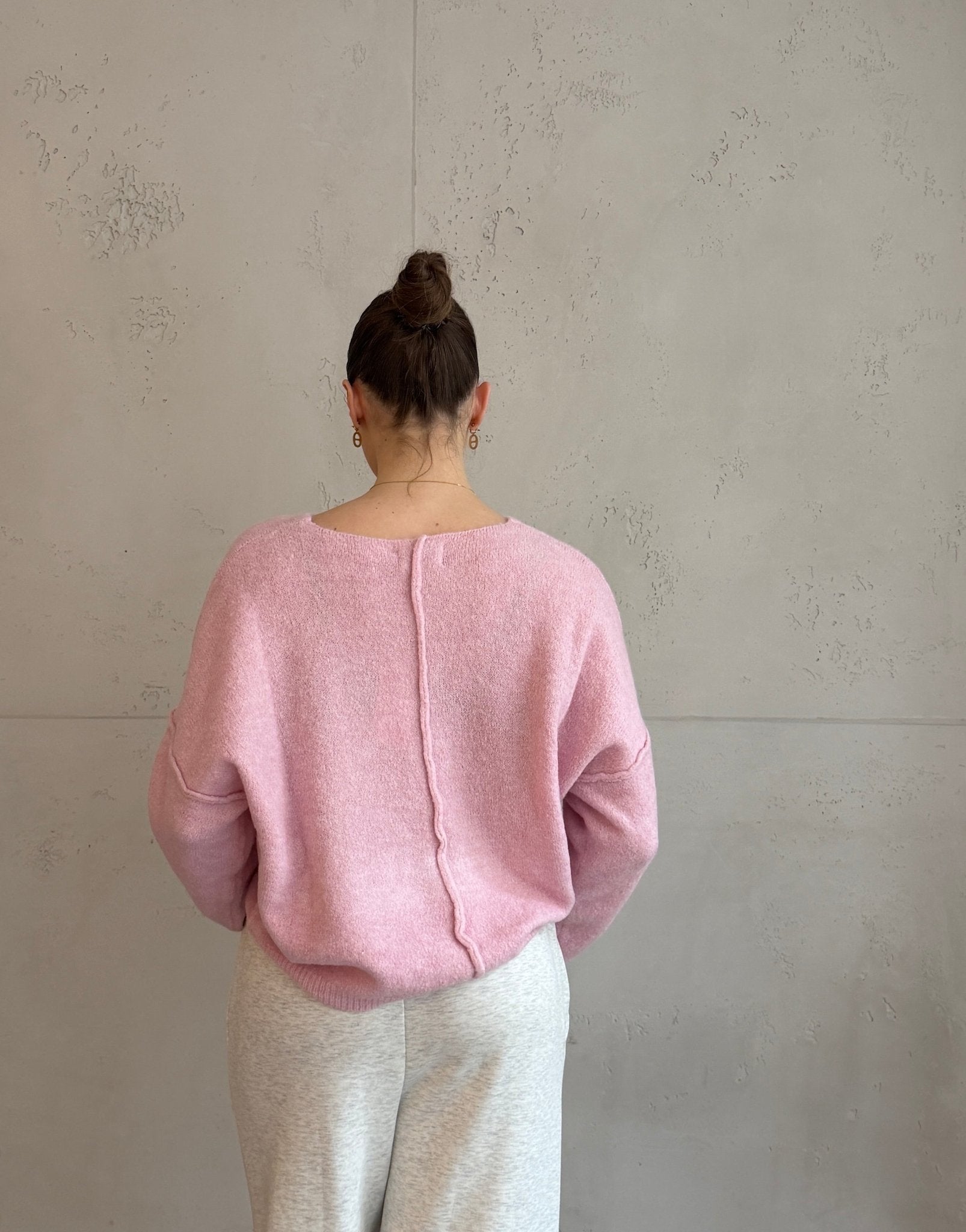 Oversize Pullover "ICONIC" mit Außennaht - Switch - Fashion