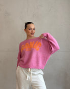 Oversize Pullover "ICONIC" mit Außennaht - Switch - Fashion