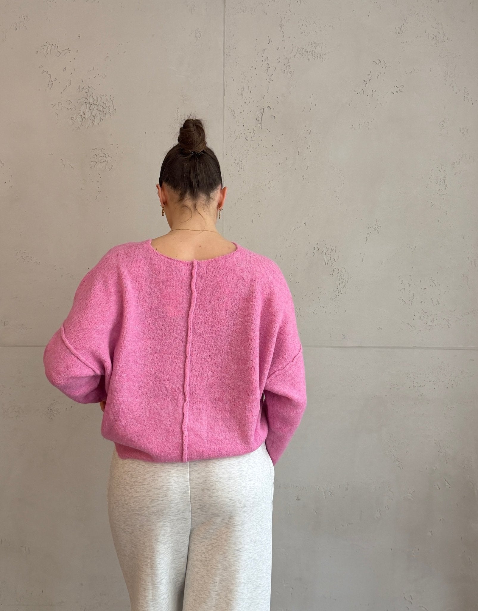 Oversize Pullover "ICONIC" mit Außennaht - Switch - Fashion