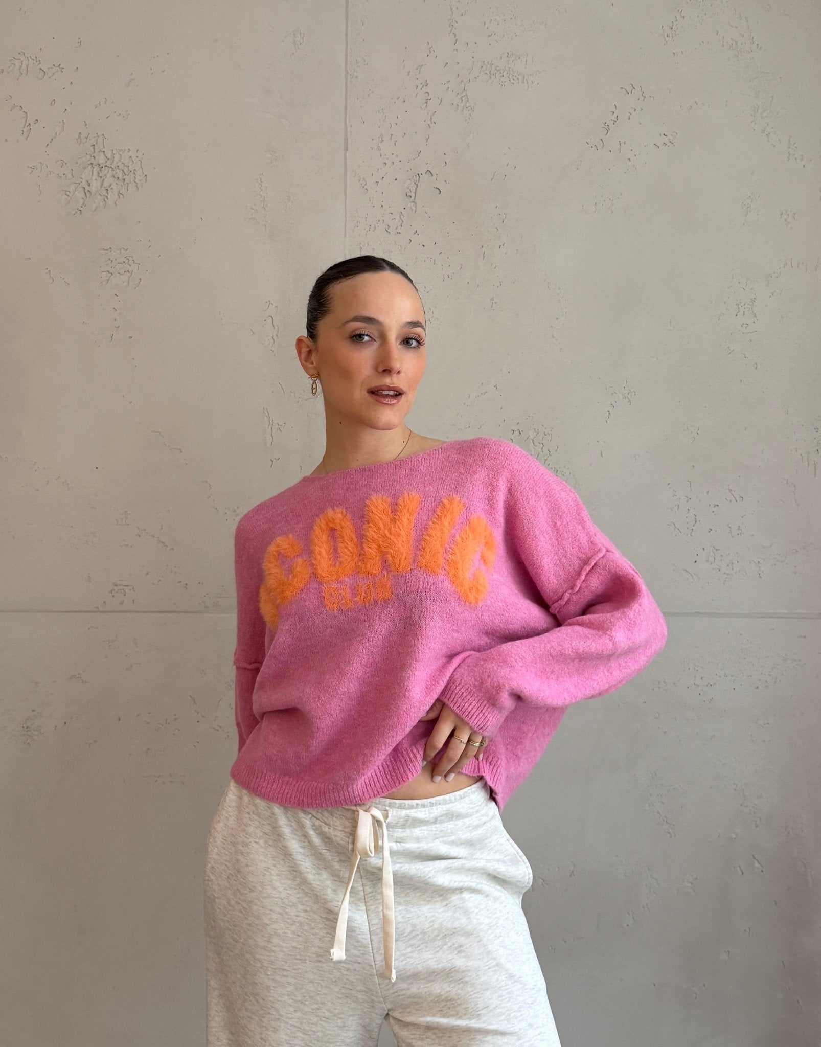 Oversize Pullover "ICONIC" mit Außennaht - Switch - Fashion