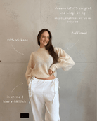 Puffärmel Pullover aus Viskose - Mix - Switch - Fashion