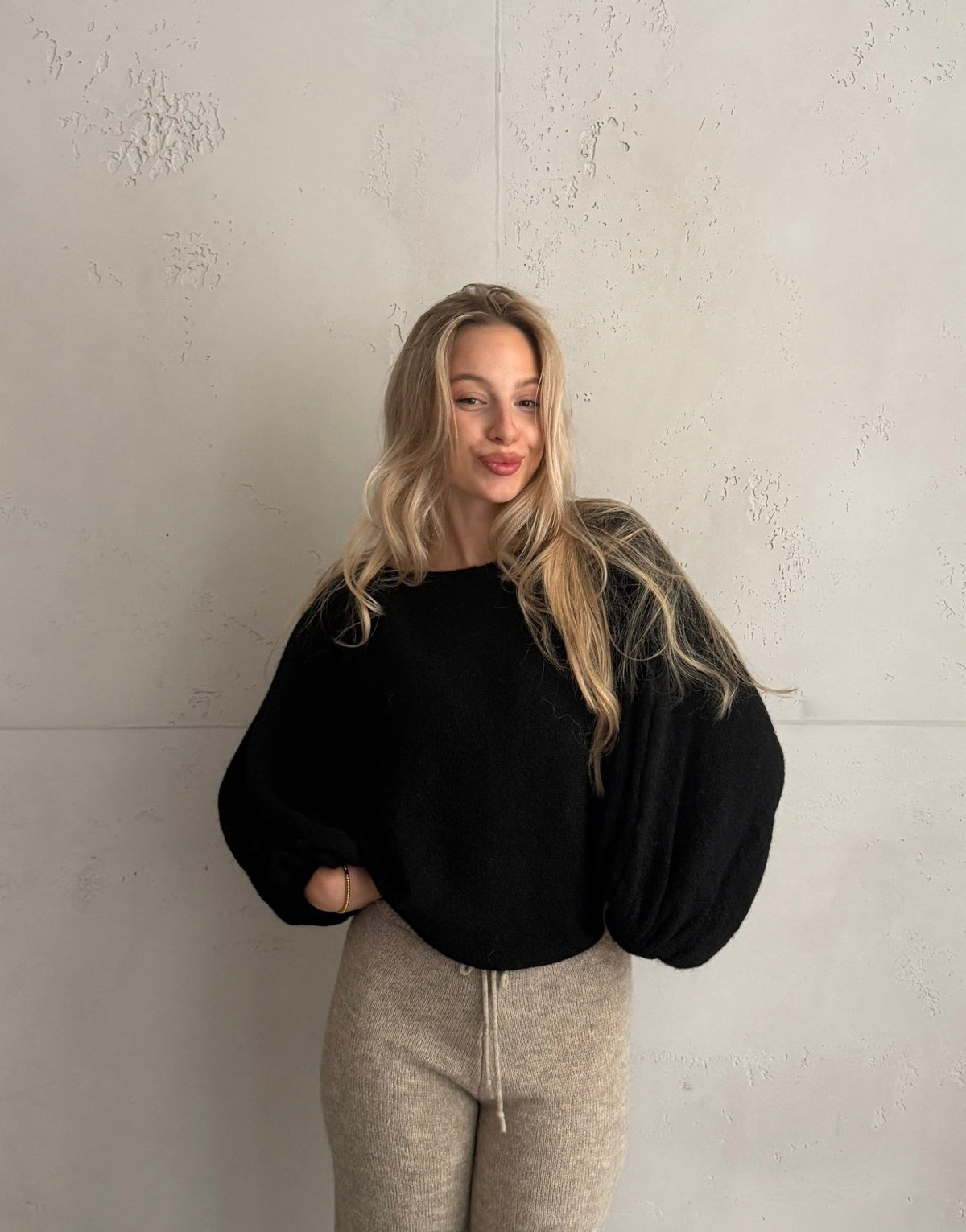 Pullover mit Fledermausärmeln - Switch-Fashion