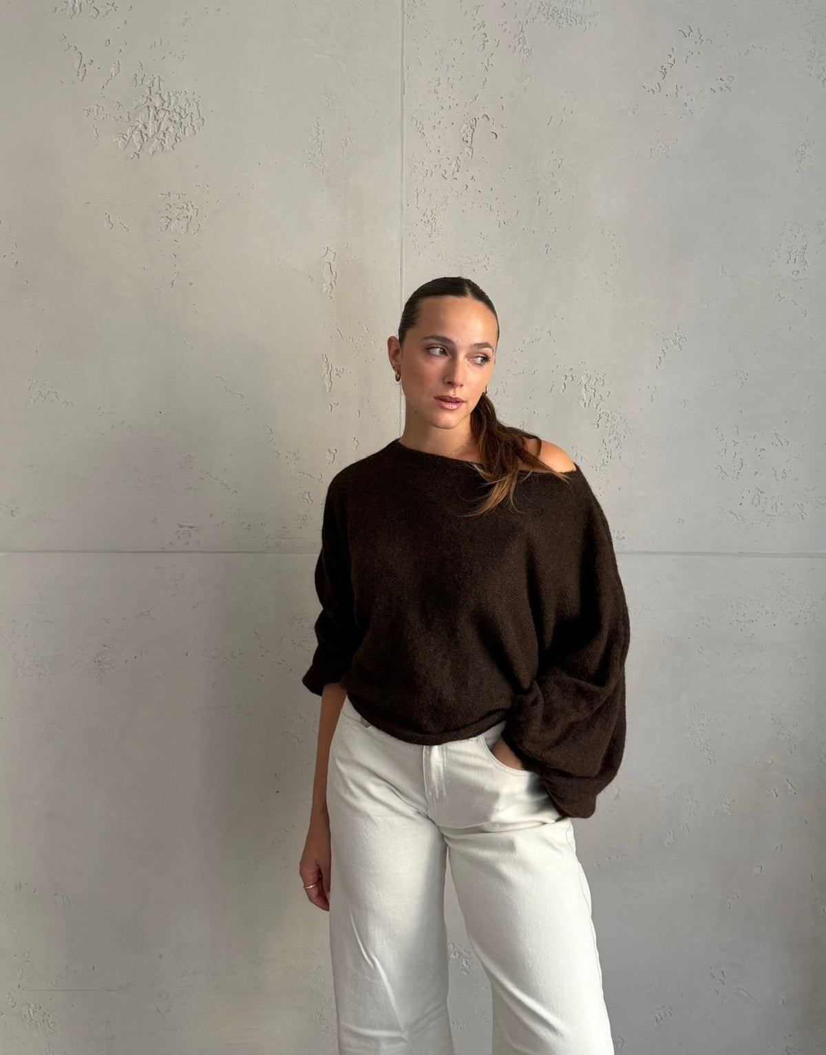Pullover mit Fledermausärmeln - Switch-Fashion