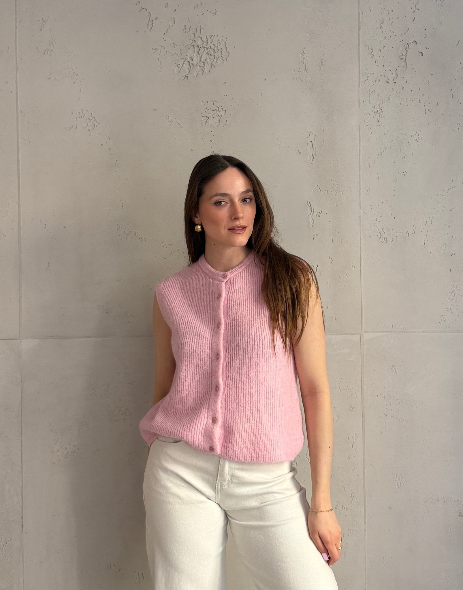 Pullunder Uni mit Knopfleiste - Switch - Fashion