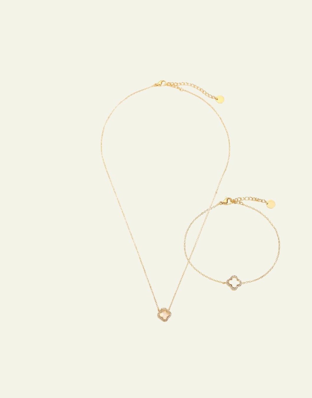 Schmuck Bundle Goldfarben – Kette & Armband