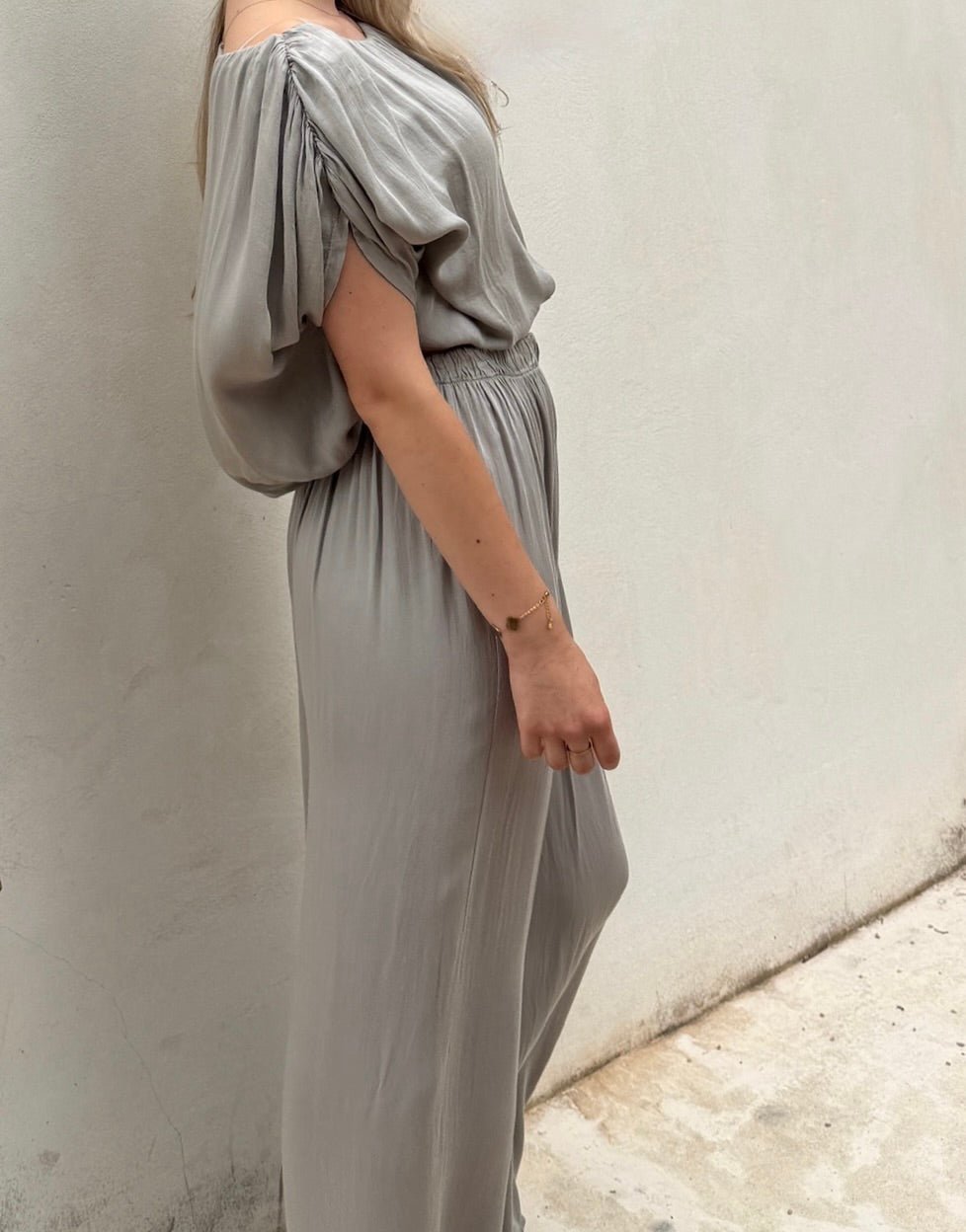 Silky Set – Oversize Shirt & Wide Leg Pants aus Viskose - Switch-Fashion