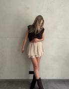 Skort mit kleinen Punkten - Switch - Fashion