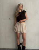 Skort mit kleinen Punkten - Switch - Fashion