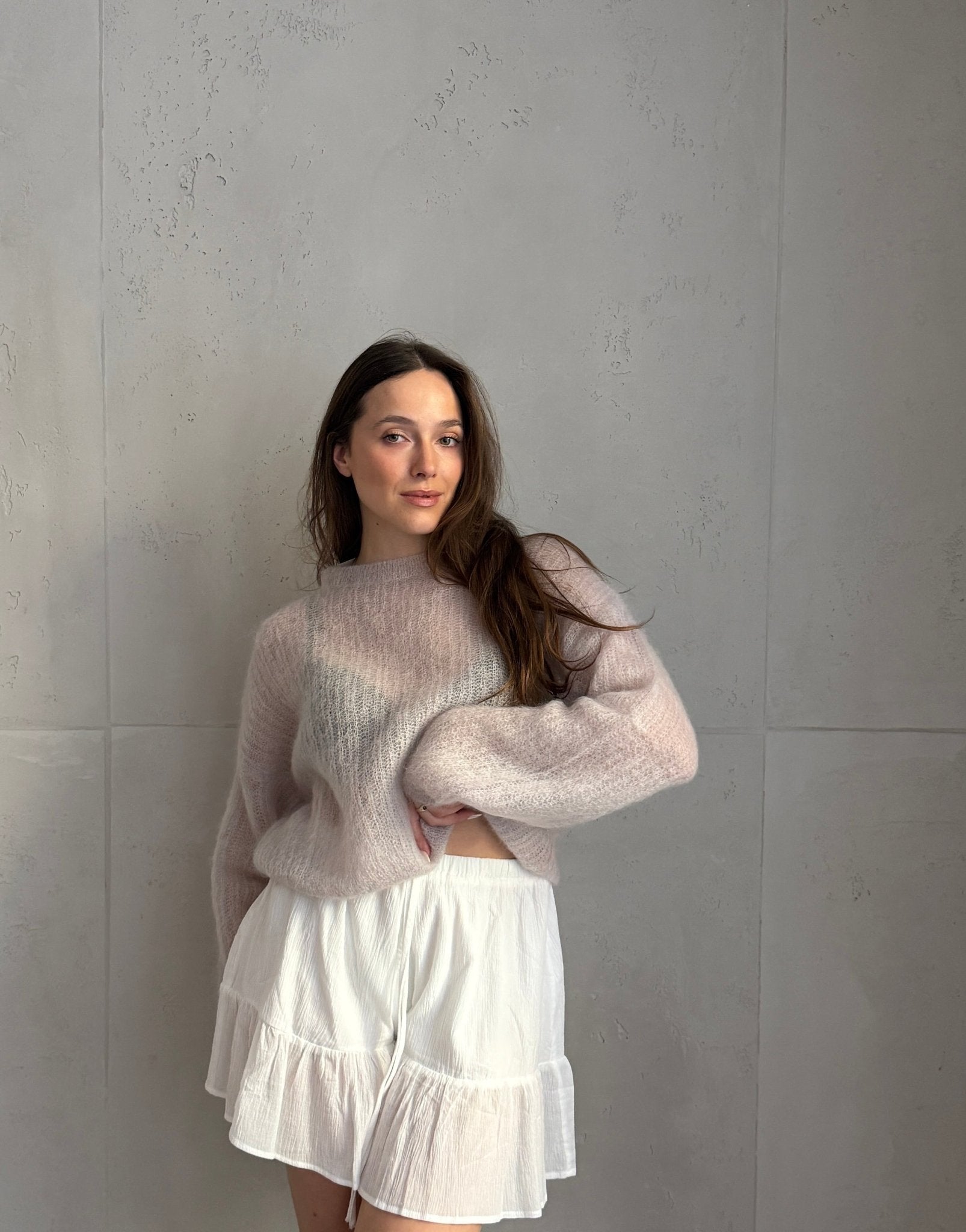 Spring Luxury: Der leichte 80% Kid Mohair Pullover - Switch - Fashion