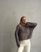 Spring Luxury: Der leichte 80% Kid Mohair Pullover - Switch - Fashion