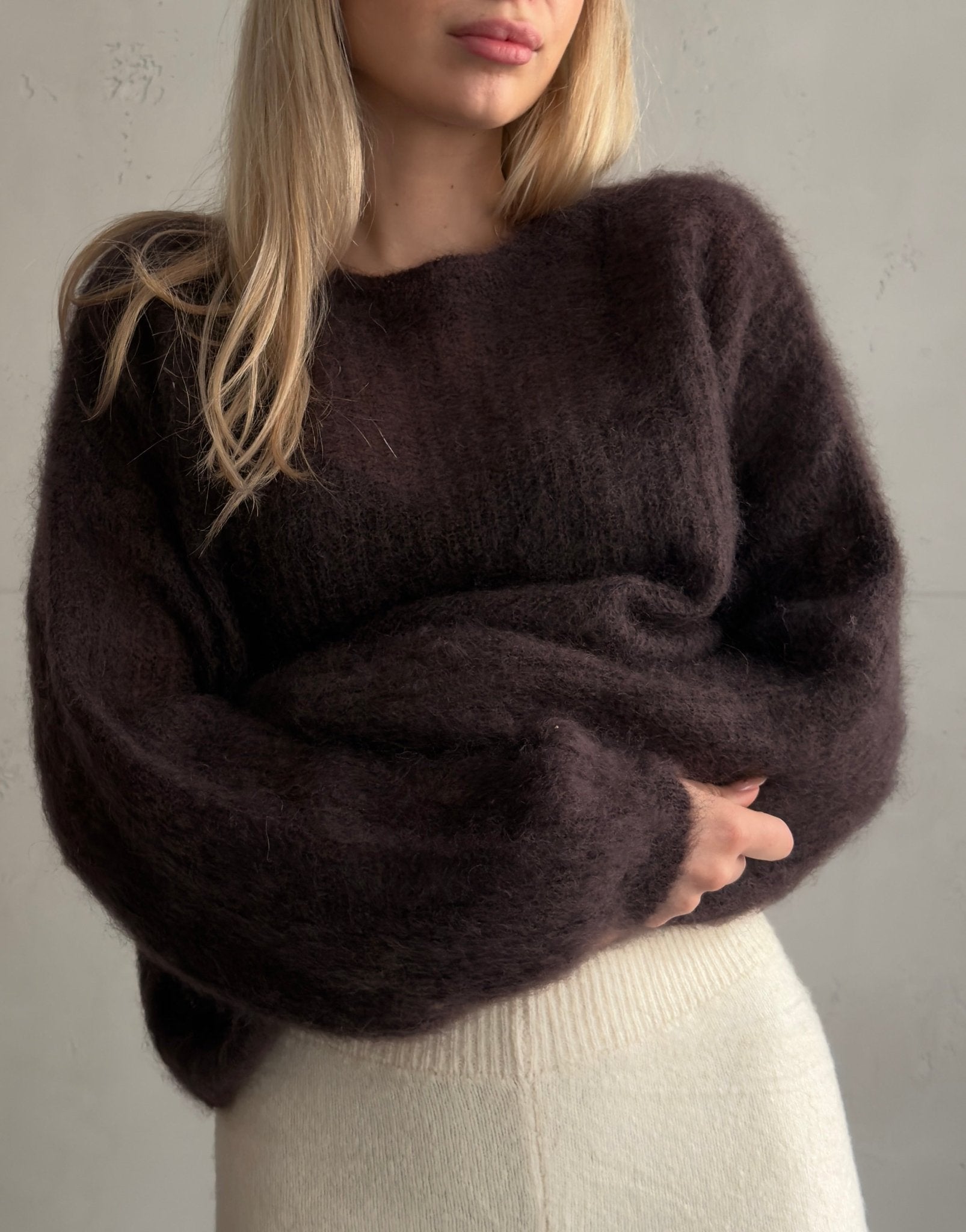 Spring Luxury: Der leichte 80% Kid Mohair Pullover - Switch - Fashion