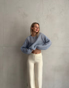 Spring Luxury: Der leichte 80% Kid Mohair Pullover - Switch - Fashion