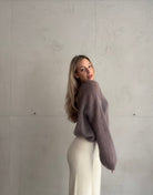 Spring Luxury: Der leichte 80% Kid Mohair Pullover - Switch - Fashion