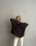 Stehkragen Strickpullover - Switch - Fashion