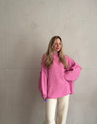 Stehkragen Strickpullover - Switch - Fashion