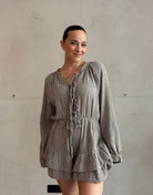 Streifenjumpsuit - Switch - Fashion