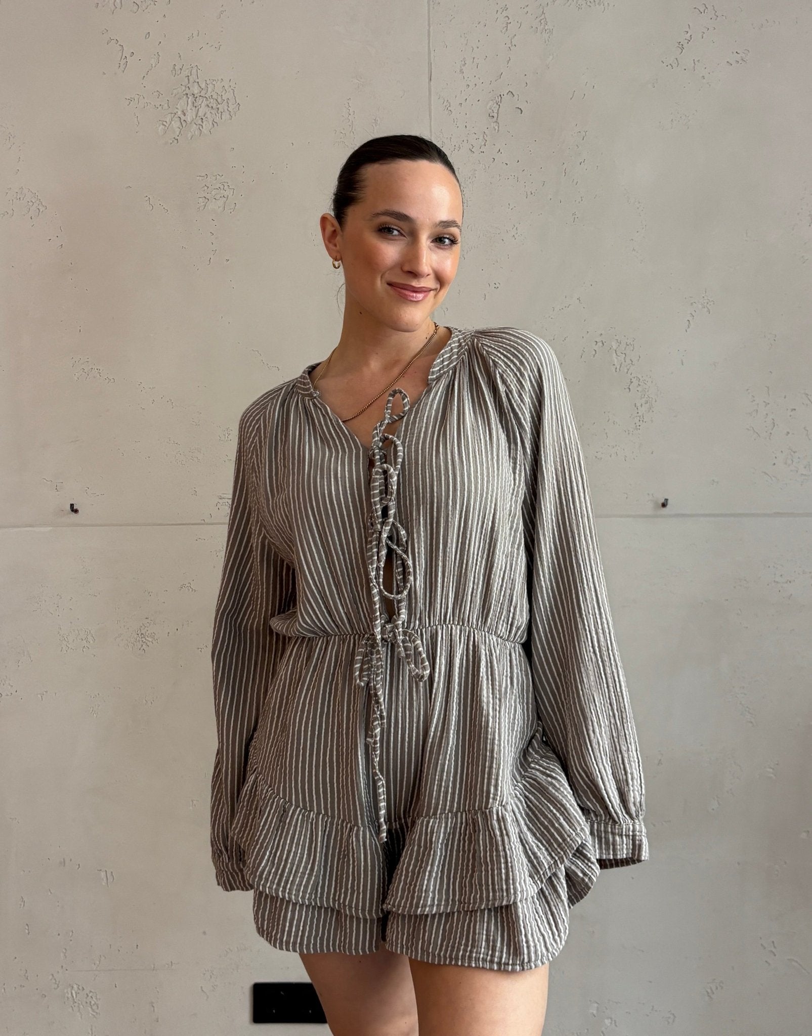 Streifenjumpsuit - Switch - Fashion