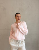 Strickjacke im Bomber - Stil mit Reißverschluss - Switch - Fashion