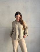 Strickjacke mit einem Knopf und weitem Arm - Switch - Fashion