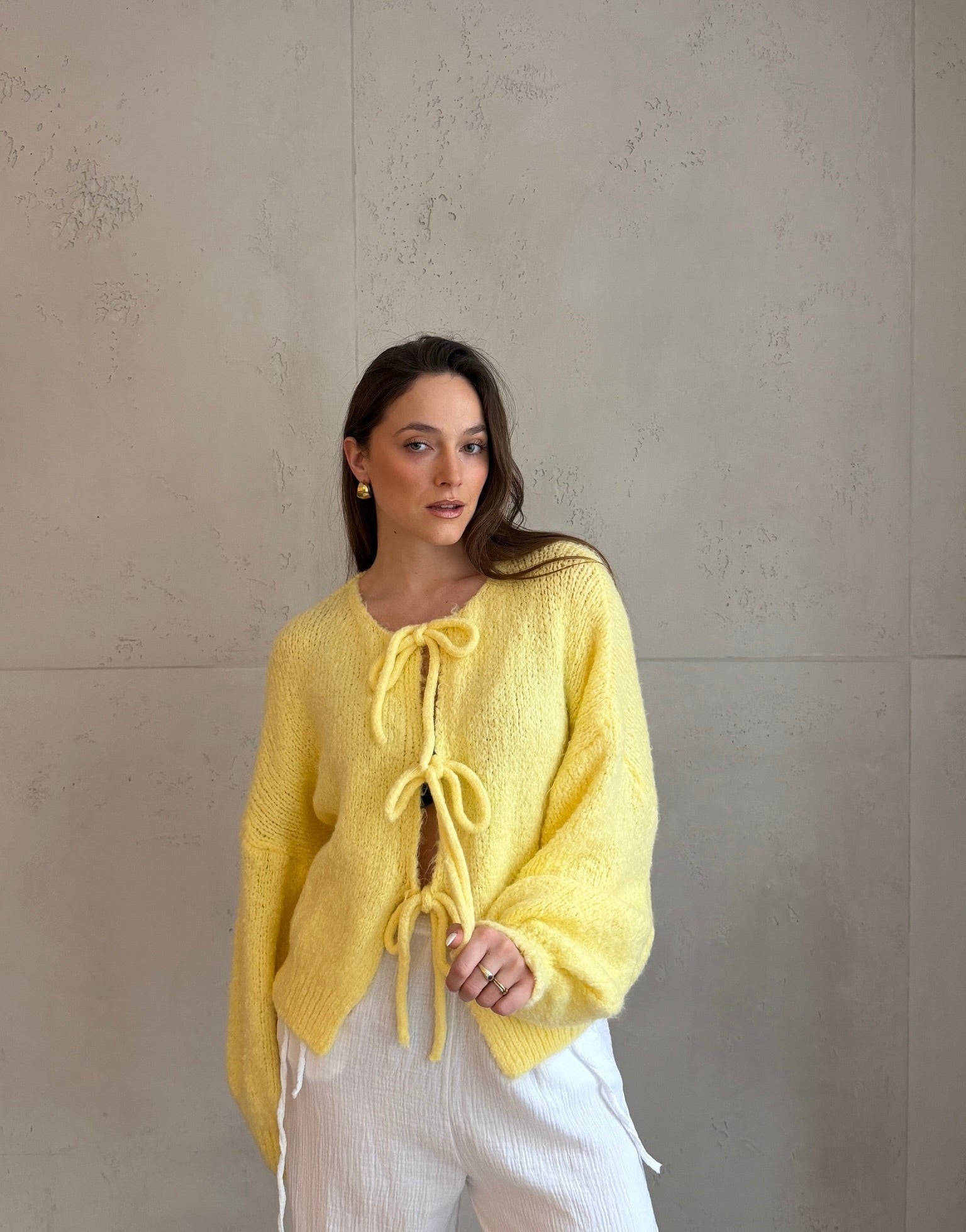 Strickpullover mit Schleifen & Oversize Fit - Switch - Fashion