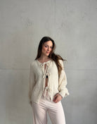 Strickpullover mit Schleifen & Oversize Fit - Switch - Fashion