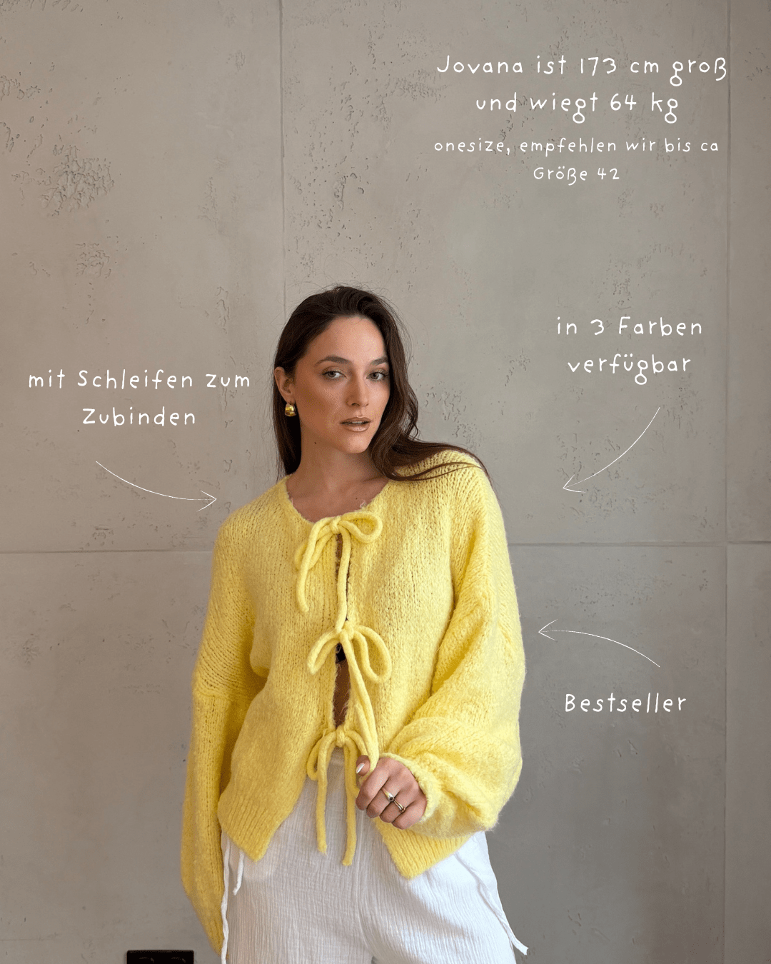 Strickpullover mit Schleifen & Oversize Fit - Switch - Fashion