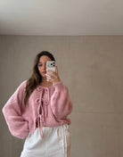 Strickpullover mit Schleifen & Oversize Fit - Switch - Fashion