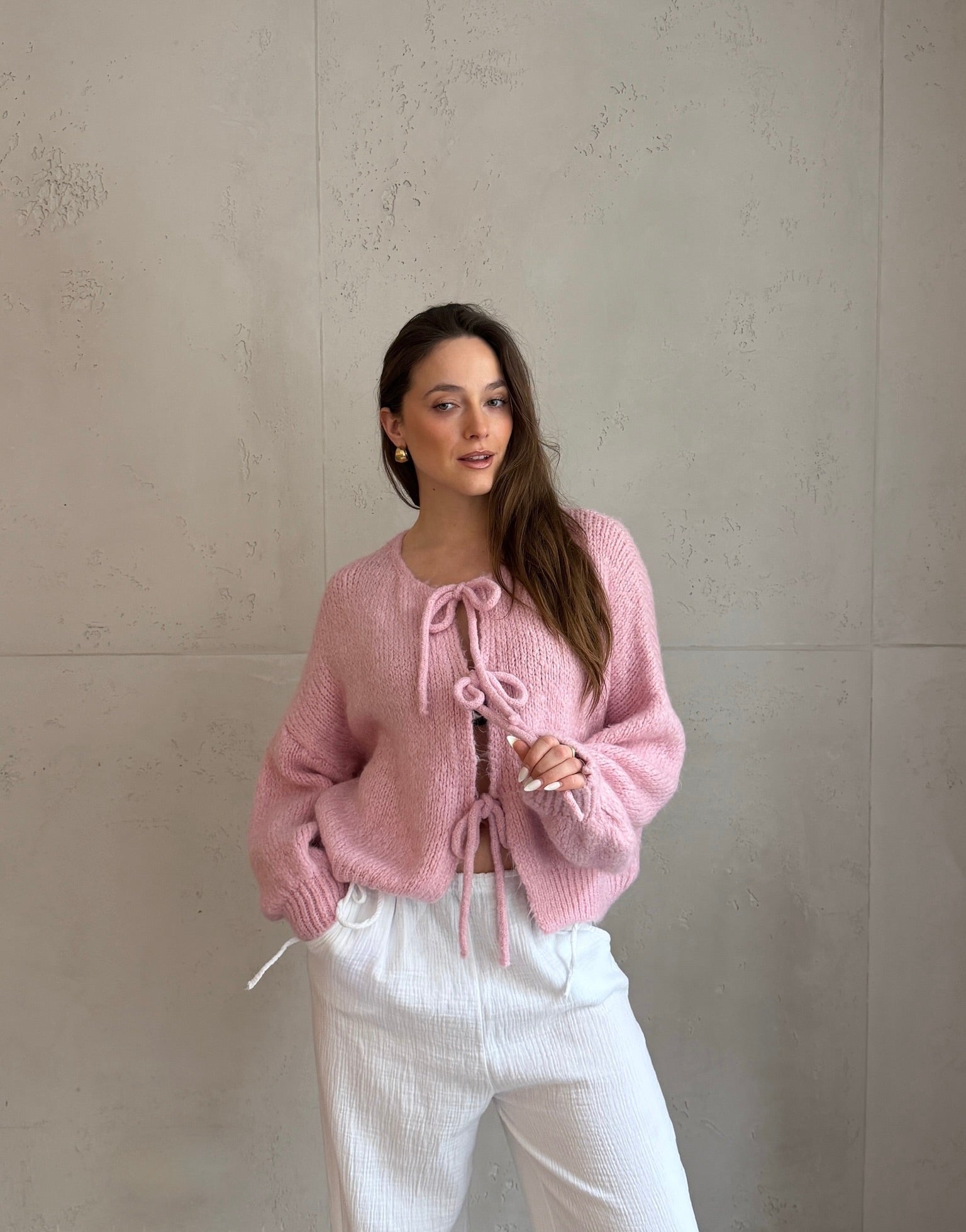 Strickpullover mit Schleifen & Oversize Fit - Switch - Fashion