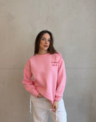 Sweatshirt mit Dolce Vita Backprint & Herz - Switch - Fashion